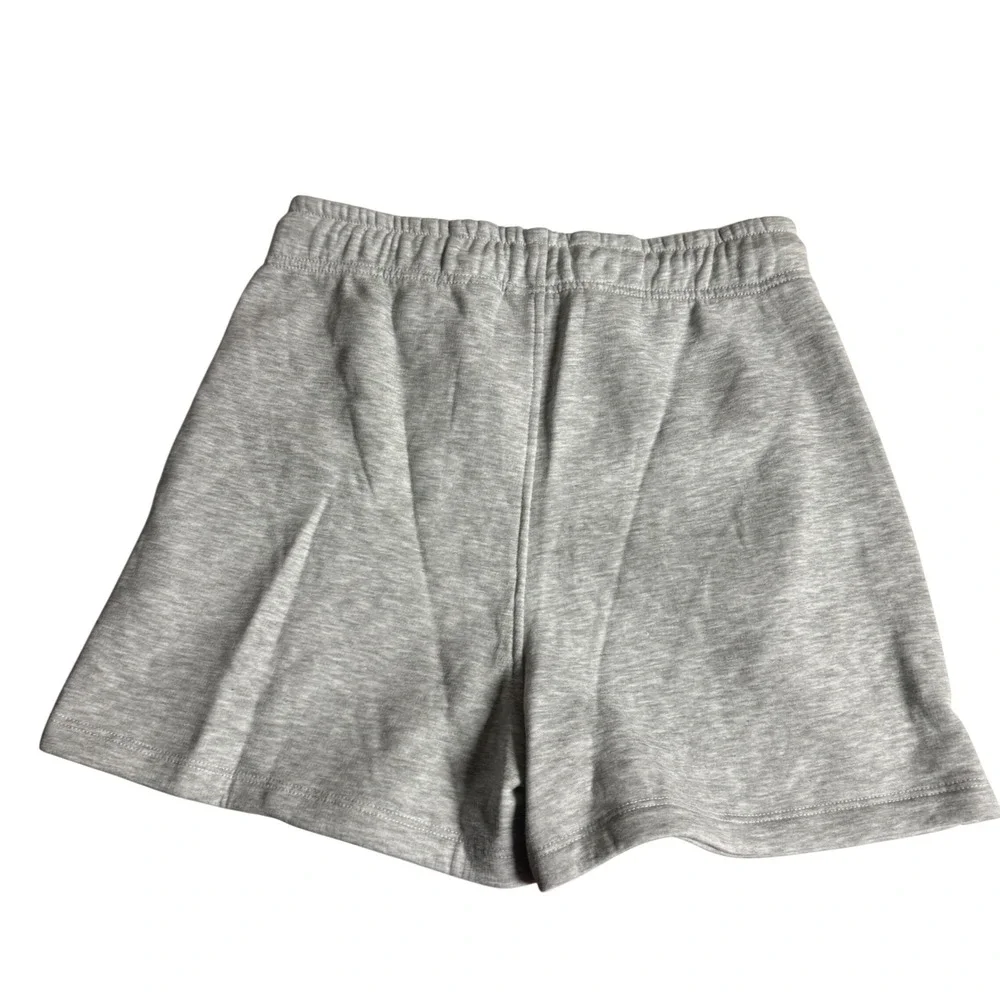 Snipes Mens Heather Gray Fleece Sweat Shorts Size Medium Streetwear Drawstring